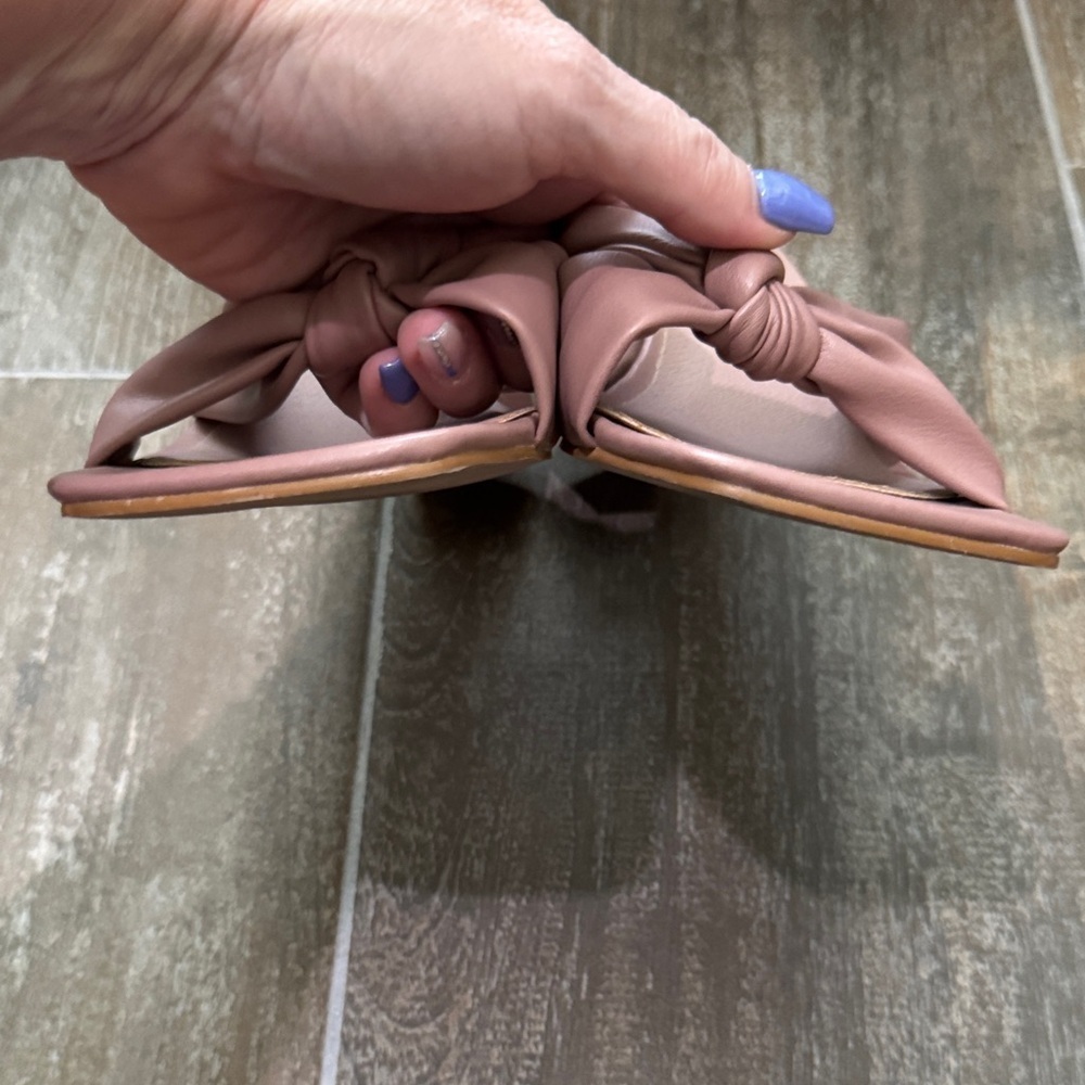 Billini Una Women's Blush Knotted Heels - Picture 3 of 6